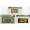 Image 1 : China and China/Japanese Military WWII Group of 3 Issued Banknotes , 1938-44