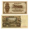 Image 2 : Treasury, 1948 Currency Reform Issue and Kassenschein German, 1945 and 1948 Banknote Pair