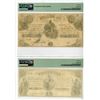 Image 2 : Finance Ministry ND (1852) Remainder Banknote Pair