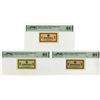 Image 1 : Treasury Small Change Notes, ND (1915), Lot of 3 PMG graded Issued Banknotes