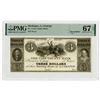 Image 1 : Cass County Bank, ca. 1870-90s Remainder Banknote