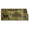 Image 1 : Beverly Hills, California. National Bank of Beverly Hills, $5 PB, Series of 1902, Charter #11461 Nat