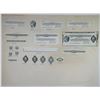 Image 2 : Banco Nacional de Cuba and Republic National Bank of Dallas Proof Vignette Group, ca. 1970-80s