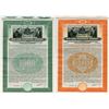 Image 1 : New York Telephone Co. 1909 Specimen Bond Pair