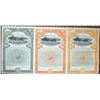 Image 1 : Northern Pacific Railway Co. Specimen Bond Trio, ca. 1922-1923