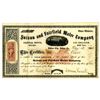 Image 1 : Suisun and Fairfield Water Co., 1866, I/U Stock Certificate