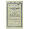 Image 1 : Argentine Government Conversion Loan 1934 Specimen Scrip Certificate Bond