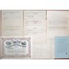 Image 1 : Certigue Mining & Dredging Co. 1910-12 I/U Stock Certificate & Detailed Correspondence Group Lot