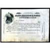 Image 1 : Atlanta, Birmingham & Atlantic Railway Co. 1900-20 Progress Proof Stock Certificate.