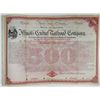 Image 1 : Illinois Central Railroad Co., St. Louis Division and Terminal, 1897 Specimen Bond Rarity