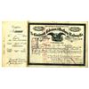 Image 1 : Cincinnati Lebanon & Northern Railway Co. 1886 Low S/N 6,  I/C Stock Certificate