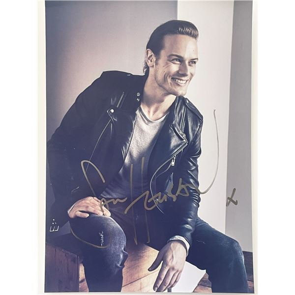 Sam Heughan signed photo