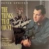 Image 1 : Peter Oprisko The Things That Count signed CD