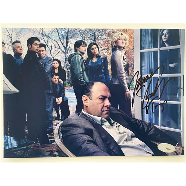 The Sopranos James Gandolfini signed poster