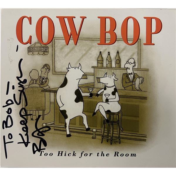 Cow Bop Too Hick For The Room signed CD