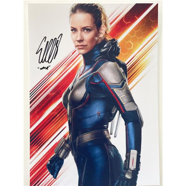 Marvel Ant-Man and the Wasp Evangeline Lilly signed movie photo