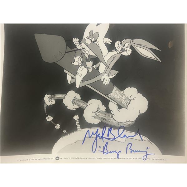 Looney Tunes Mel Blanc signed photo