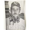 Image 1 : Kansas City Royals Larry Gura signed photo