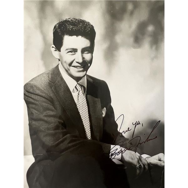 Eddie Fisher signed photo