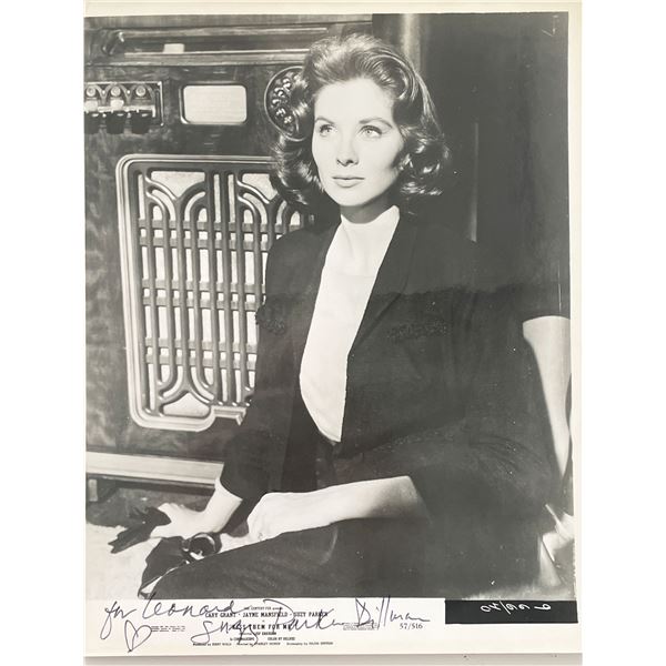 Kiss Them for Me Suzy Parker signed photo