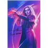 Image 1 : The Avengers Elizabeth Olsen signed movie photo