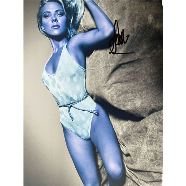 Scarlett Johansson signed photo