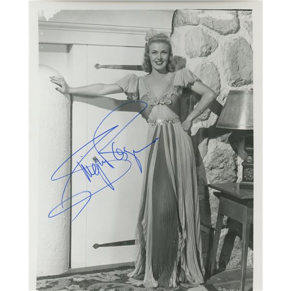 Ginger Rogers signed photo