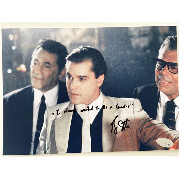 Goodfellas Ray Liotta signed movie photo