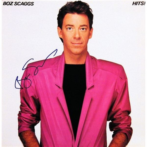 Boz Scaggs signed "Hits!" album