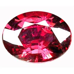 1.53ct Beautiful Oval Facet Pink Rhodolite Garnet (GEM-11820)
