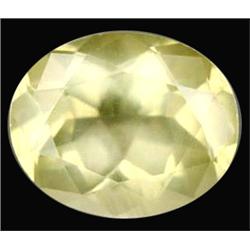 4.35ct Oval Cut Natural Unheated Yellow AndeSIne (GEM-11979)