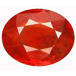 5.30ct Oval Cut Red Padparascha Sapphire Nigeria (GEM-12023)