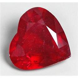 2.70ct Dazzling Heart Cut Natural Blood Red Ruby VS/SI (GEM-14735)