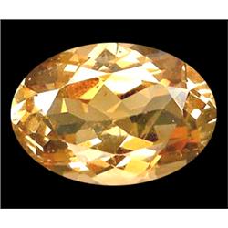 5.87ct Oval Cut Top AAA Imperial Topaz VVS (GEM-15132)