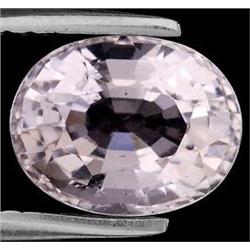 2.01ct  Oval Cut Top AAA White Pink Morganite VVS (GEM-15361)