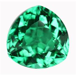 20.4ct Fantastic Trillion Cut Top Green Amethyst Brazil (GEM-15540)