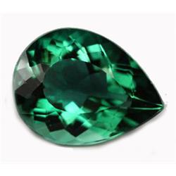 12.25ct First Class Deep Green Pear Cut Amethsyt Africa (GEM-15547)