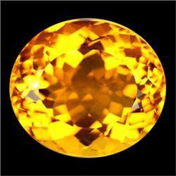 37.75ct Big Size Oval Cut Golden Yellow Citrine Brazil (GEM-15733)