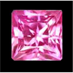 4.85ct Excellent Princess Cut Top Pink Topaz Brazil (GEM-14231A)