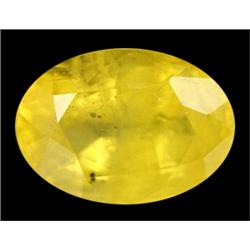 1.20ct Oval Natural African Yellow Sapphire (GEM-14719)