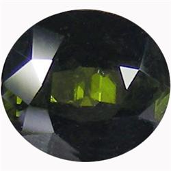 2.65ct   Dark Green Nigeria Tourmaline Pear (GEM-15342)