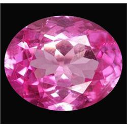 4.95ct  Nice Pink Topaz Oval Shape Brazil (GEM-15384)