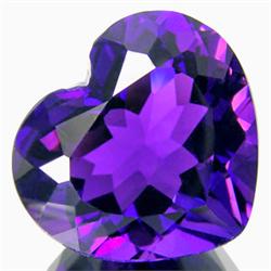 14.85ct  Surprising Heart Cut Purple Amethyst (GEM-15519)