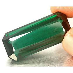 24.66ct   Exceptional Green Amethyst Emerald Cut  (GEM-15593)