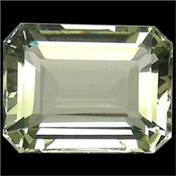 15.60ct   Green Uruguay Amethyst Octagon (GEM-15689)