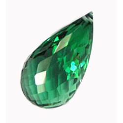 22.25ct Dazzling Briolette Shape Green Amethyst (GEM-15795B)