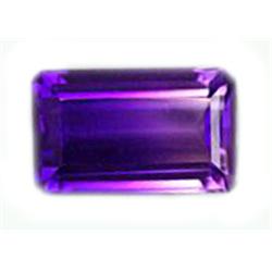 15.7ct Emerald Cut Bi Color Amethyst (GEM-9788B)