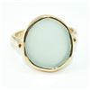 Image 1 : SV10-75 GOLD PLATED SILVER CHALCEDONY / GOLD