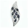 Image 1 : SV10-90 SILVER BLUE SAPPHIRE (2.75CT) RHODIUM