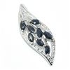 Image 2 : SV10-90 SILVER BLUE SAPPHIRE (2.75CT) RHODIUM